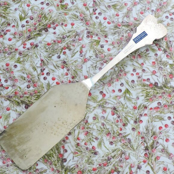 International Silver 3 Pieces Christmas Utensil Set Silverplate Extra Loose One - Picture 4 of 14